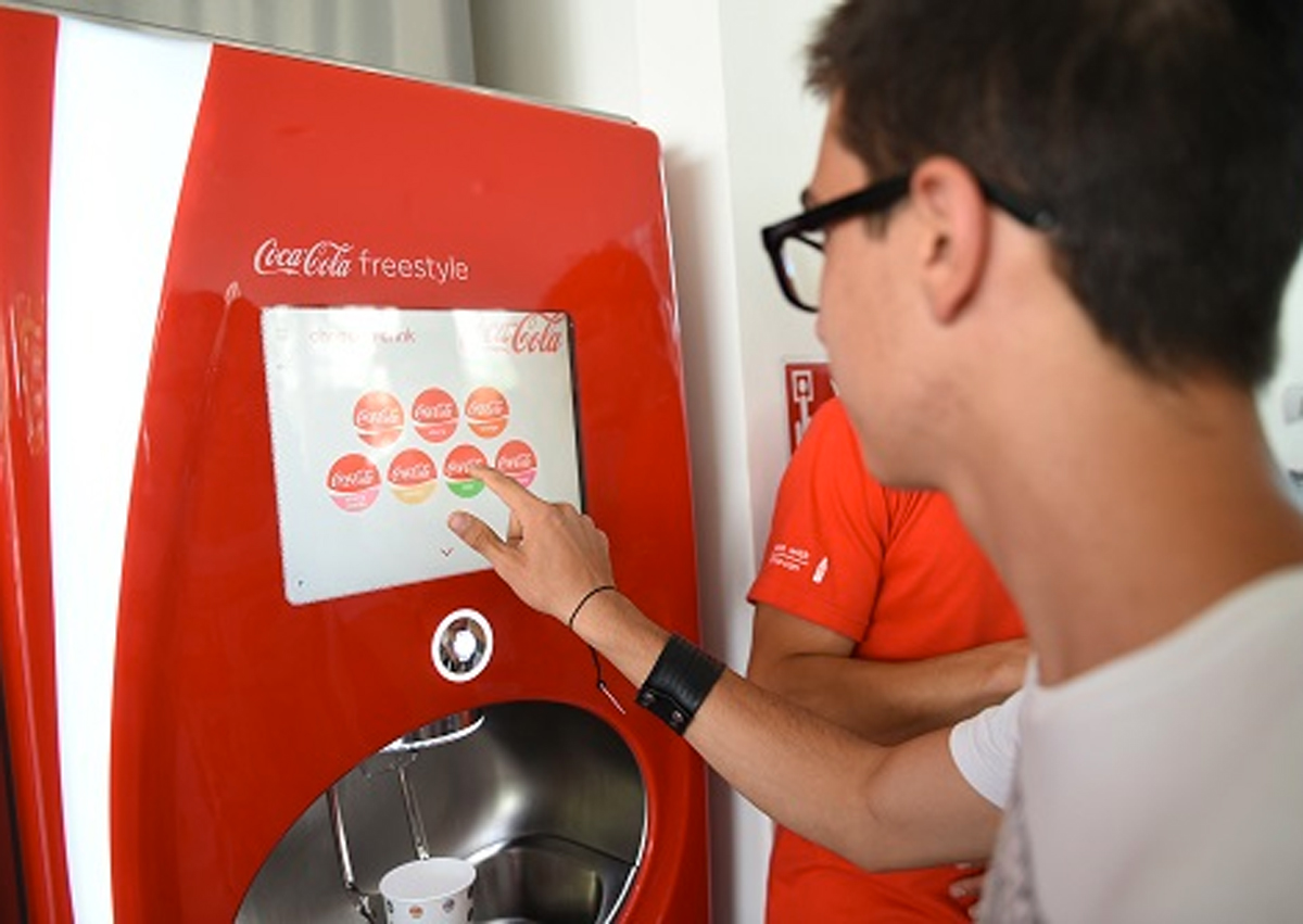 Con Coca-Cola Freestyle la bevanda è personalizzata