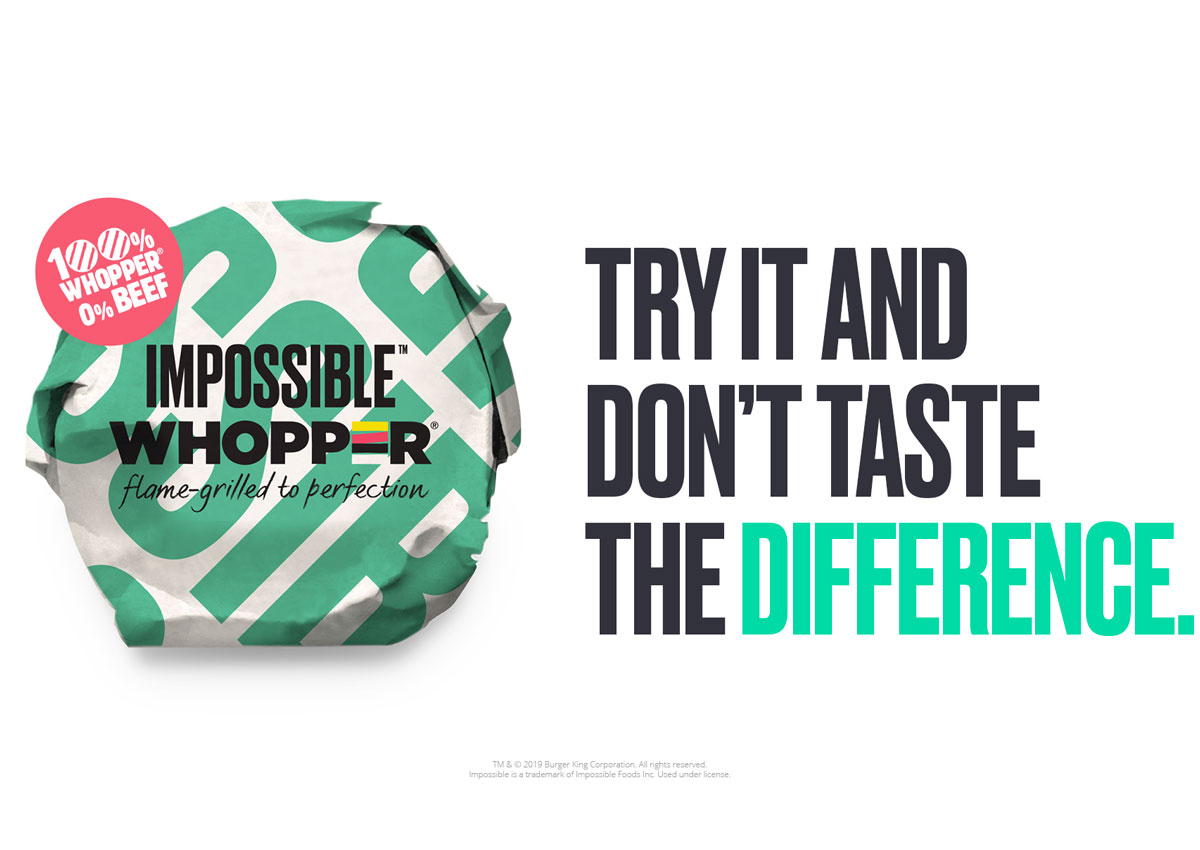 Burger King sta testando l’Impossible Whopper su clienti ignari