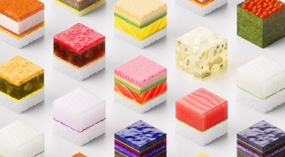 Sushi Singularity: il nuovo concept di cibo in 3D su misura