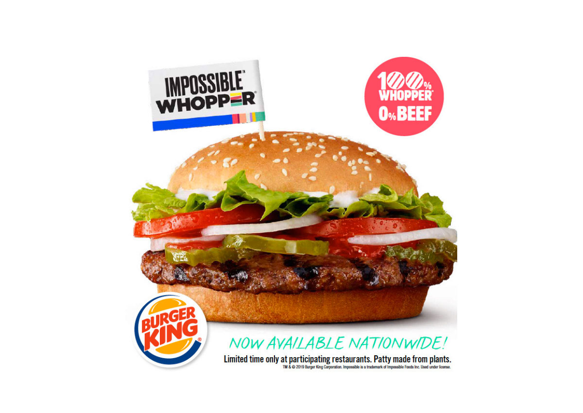 Impossible Whopper, è ora