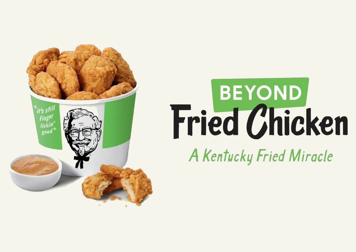 Kentucky Fried Chicken sta testando il Beyond Chicken