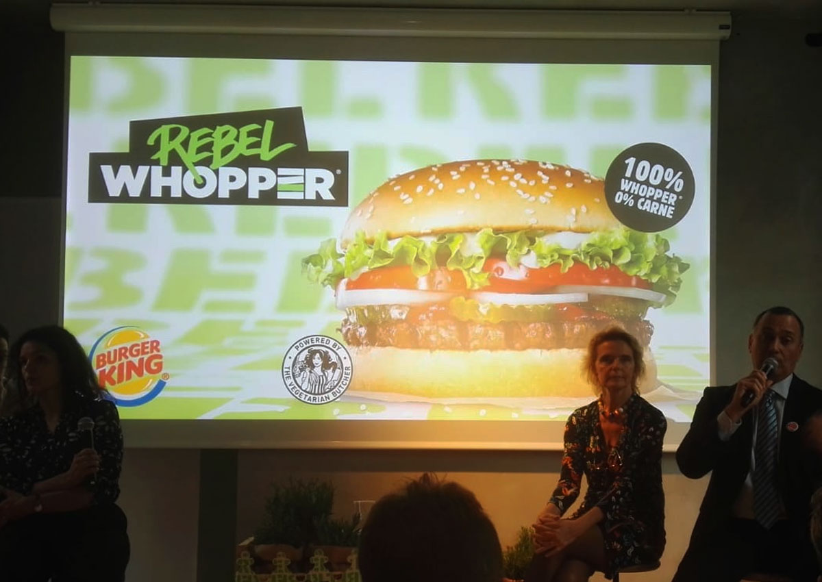 Burger King lancia il Rebel Whopper