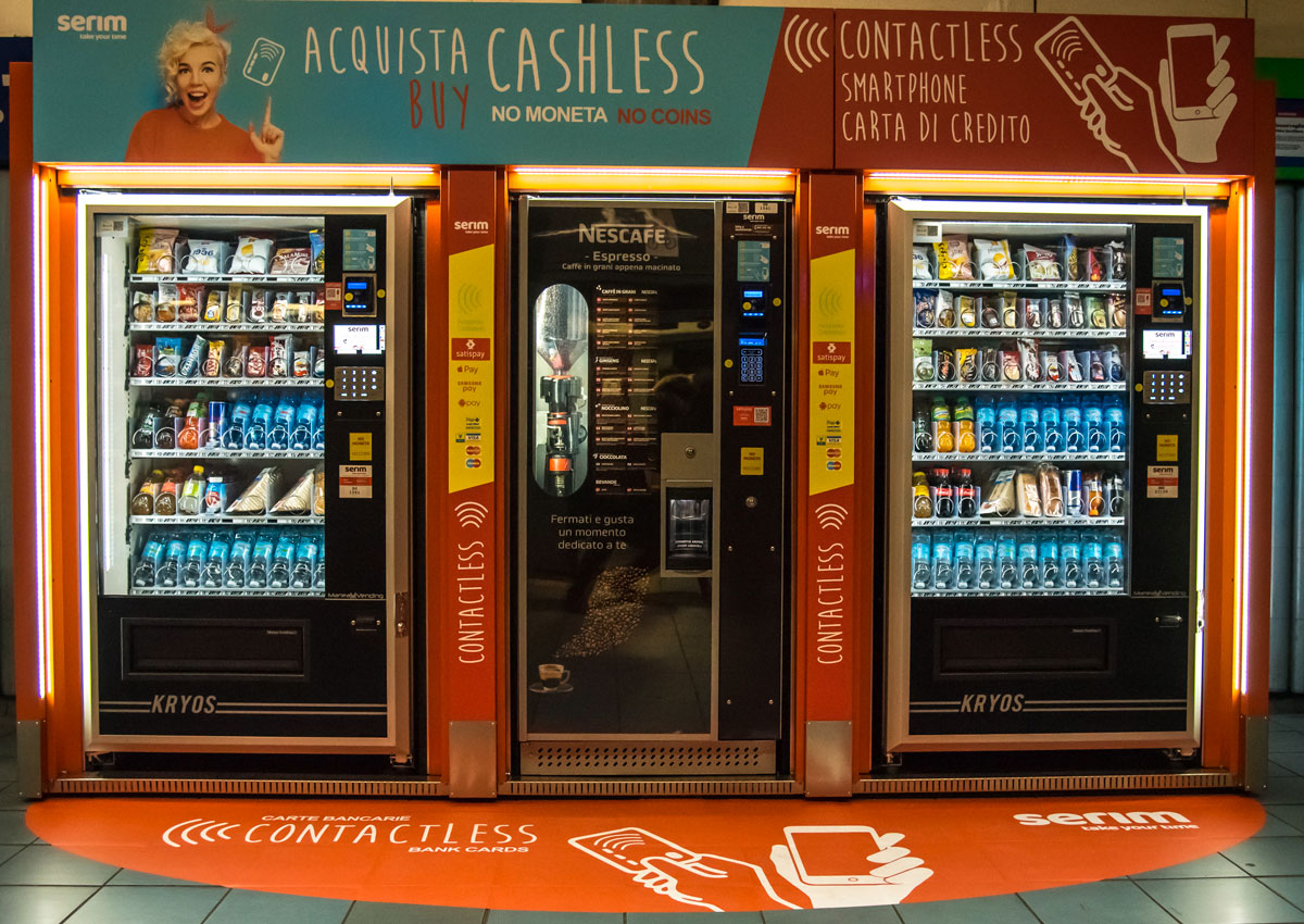 Vending, oggi il caffè si acquista cashless