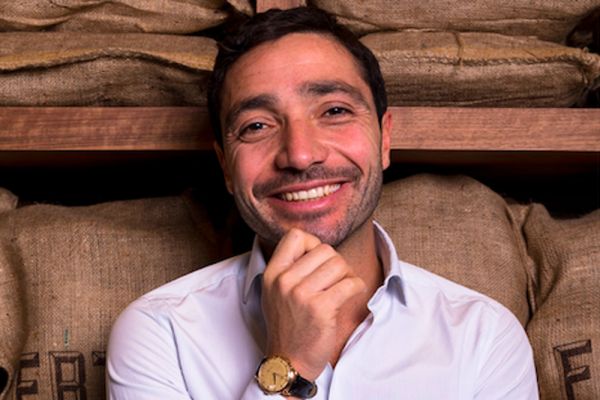 Vincenzo Ferrieri di Cioccolatitaliani sorride. Impatto Coronavirus su ristorazione e food delivery.