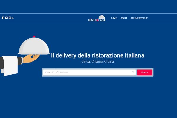 Ristoacasa: delivery ristorazione italiana. Cerca ristoranti, ordina online.