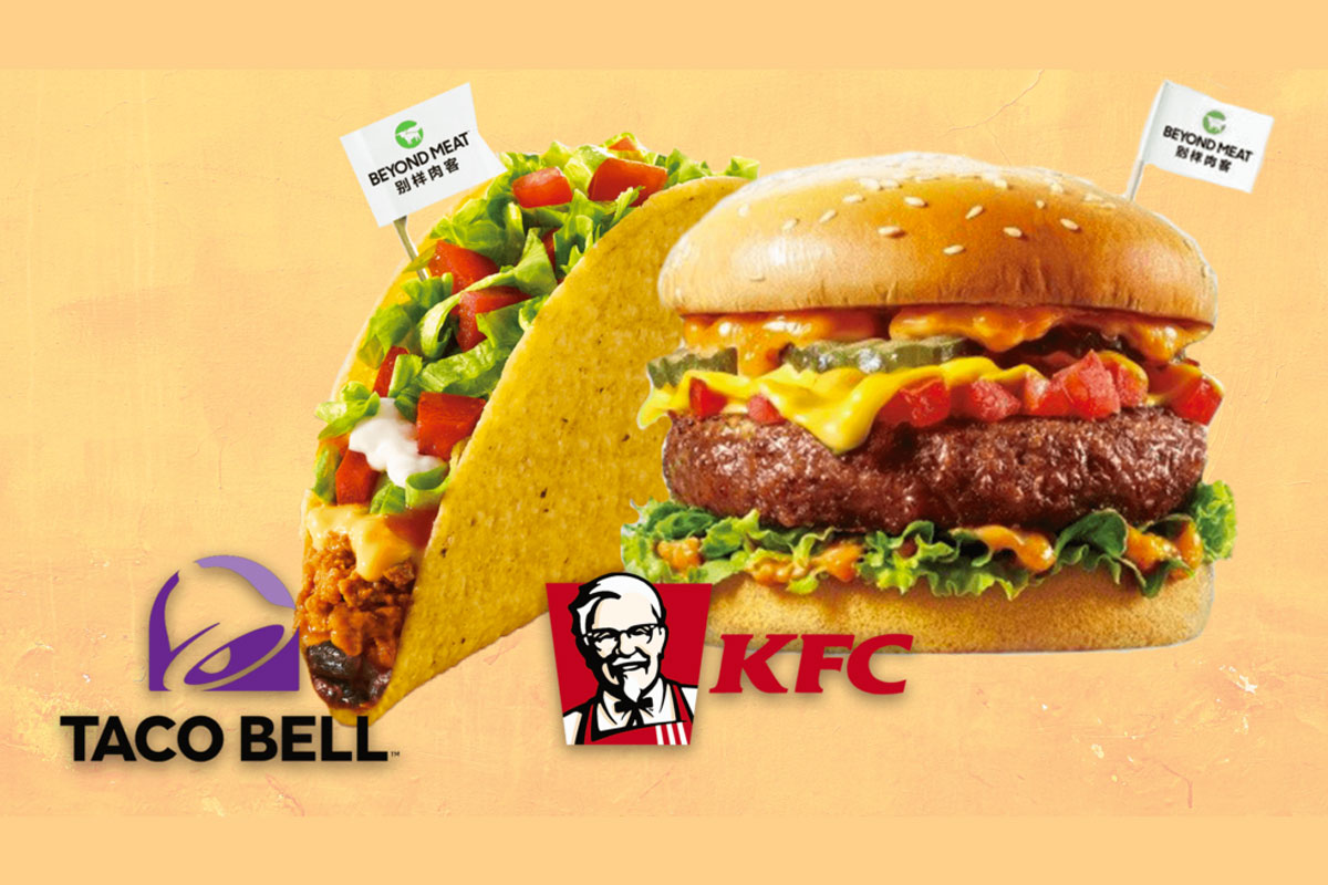 Taco Bell, Pizza Hut e KFC: partnership con Beyond Meat in Cina
