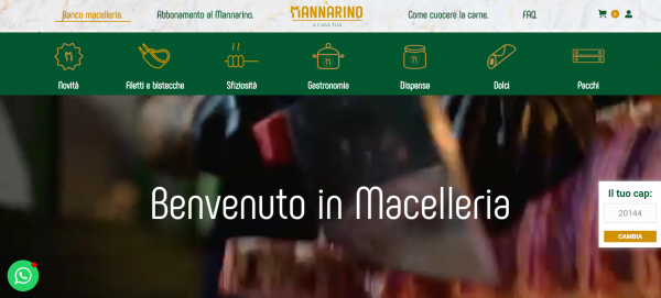 Macelleria digitale Il Mannarino: carne online, filetti, bistecche, gastronomia e offerte speciali. Scopri la qualità a casa tua.