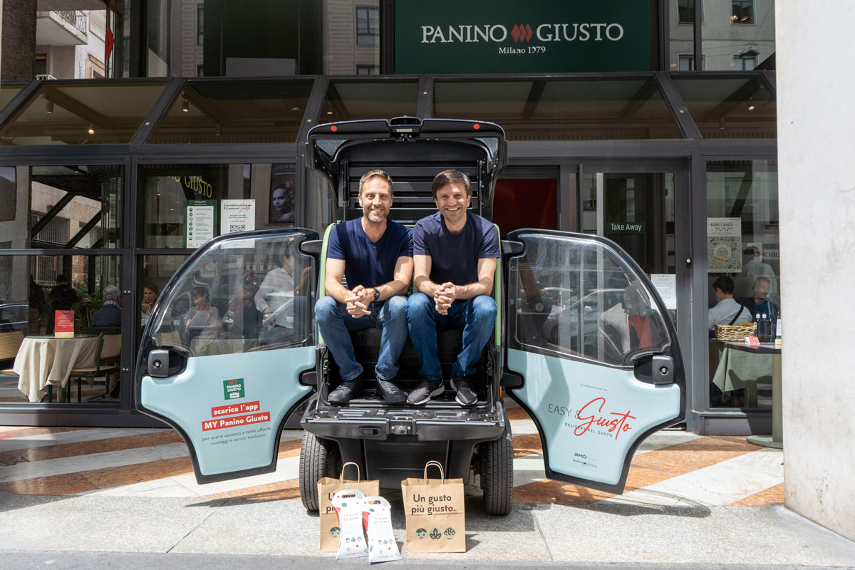 Il delivery green di Panino Giusto e Birò