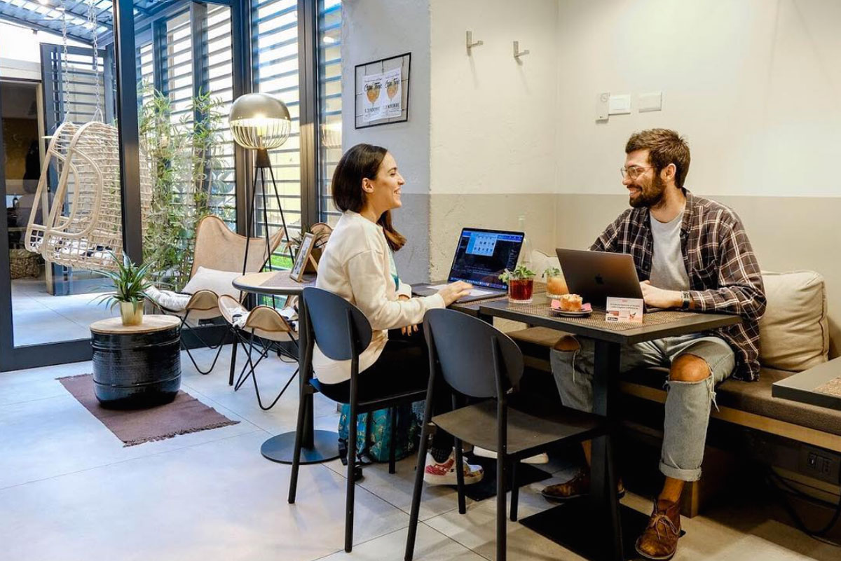 Smartworking al bar con l’app Nibol