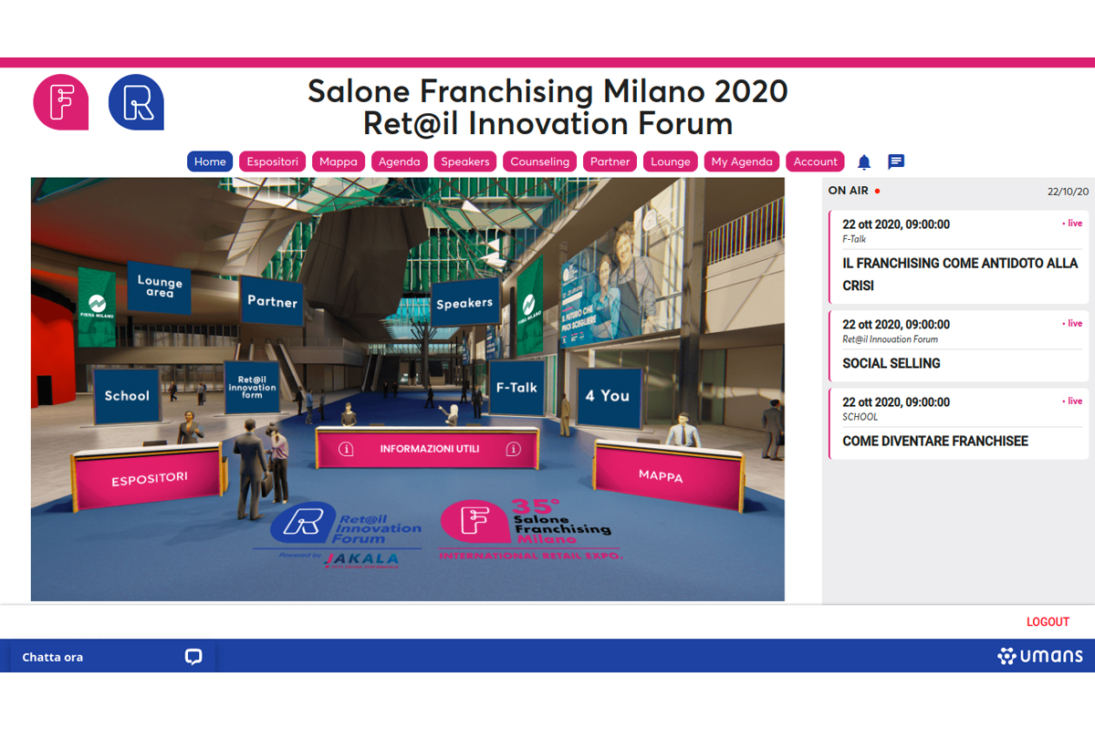 Al via la 35esima edizione del Salone Franchising/Ret@ail Innovation Forum