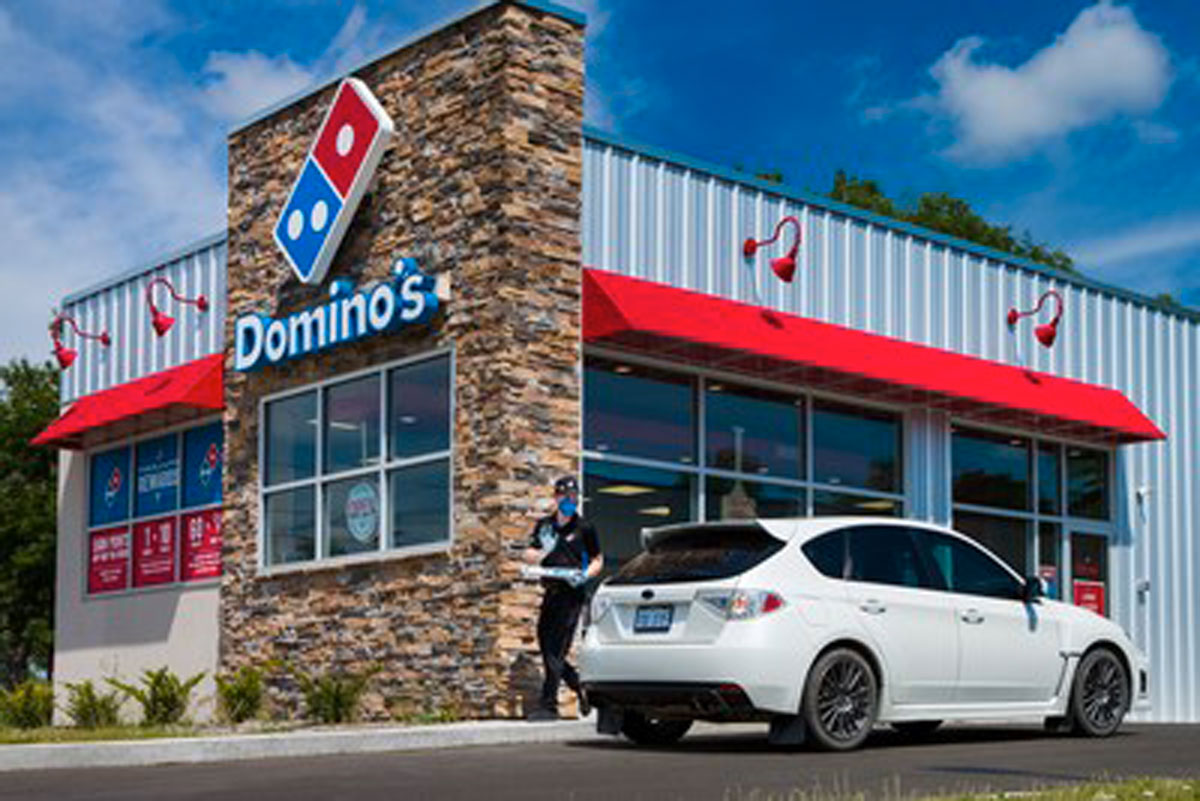 La “consegna in auto” di Domino’s