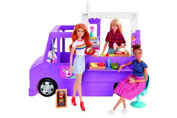 Flower Burger-Barbie-Barbie Foodtruck-Barbie burger