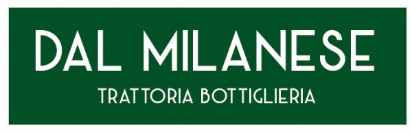 Logo Dal Milanese: nuova trattoria bottiglieria a Milano. Cucina milanese tradizionale, Luca Guelfi.