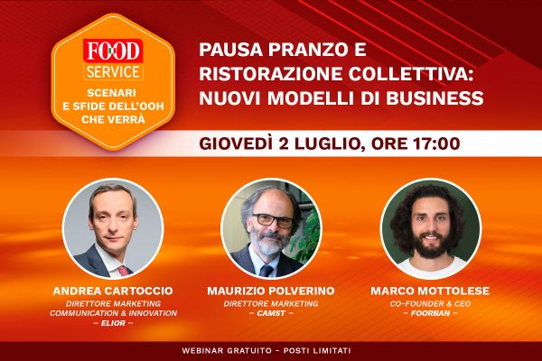 Nuove soluzioni per i ristoranti aziendali a servizio del protocollo di sicurezza nello scenario post-Covid