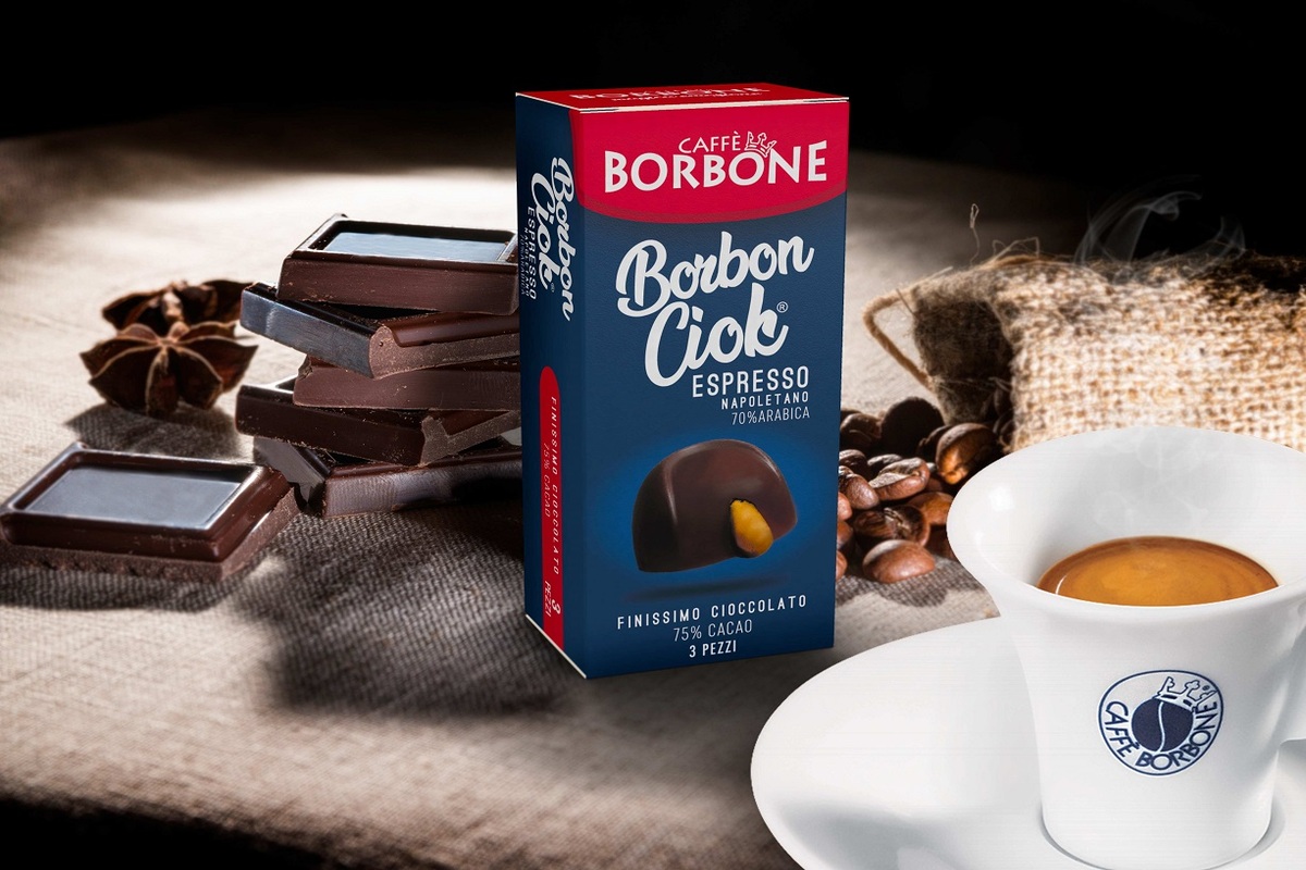BorbonCiok: il cioccolatino ripieno al caffè di Caffè Borbone