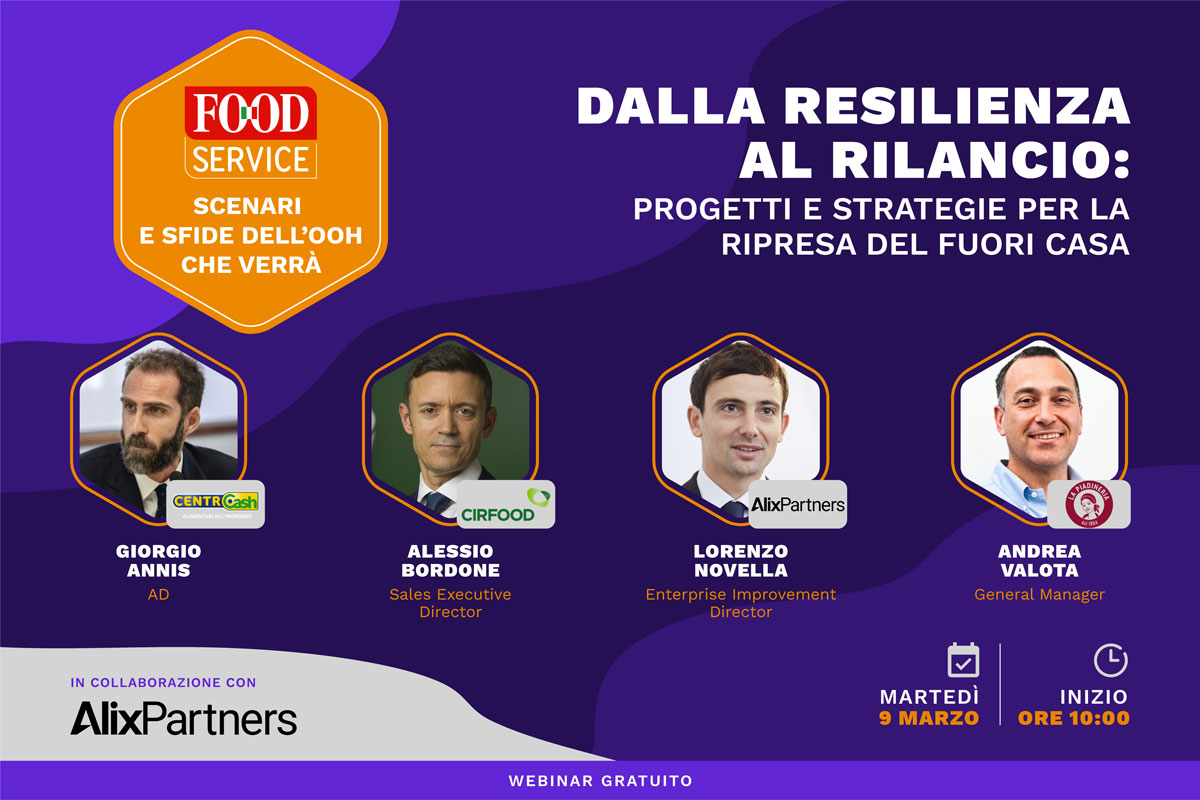 Dalla resilienza al rilancio, il webinar per la ripresa del fuori casa