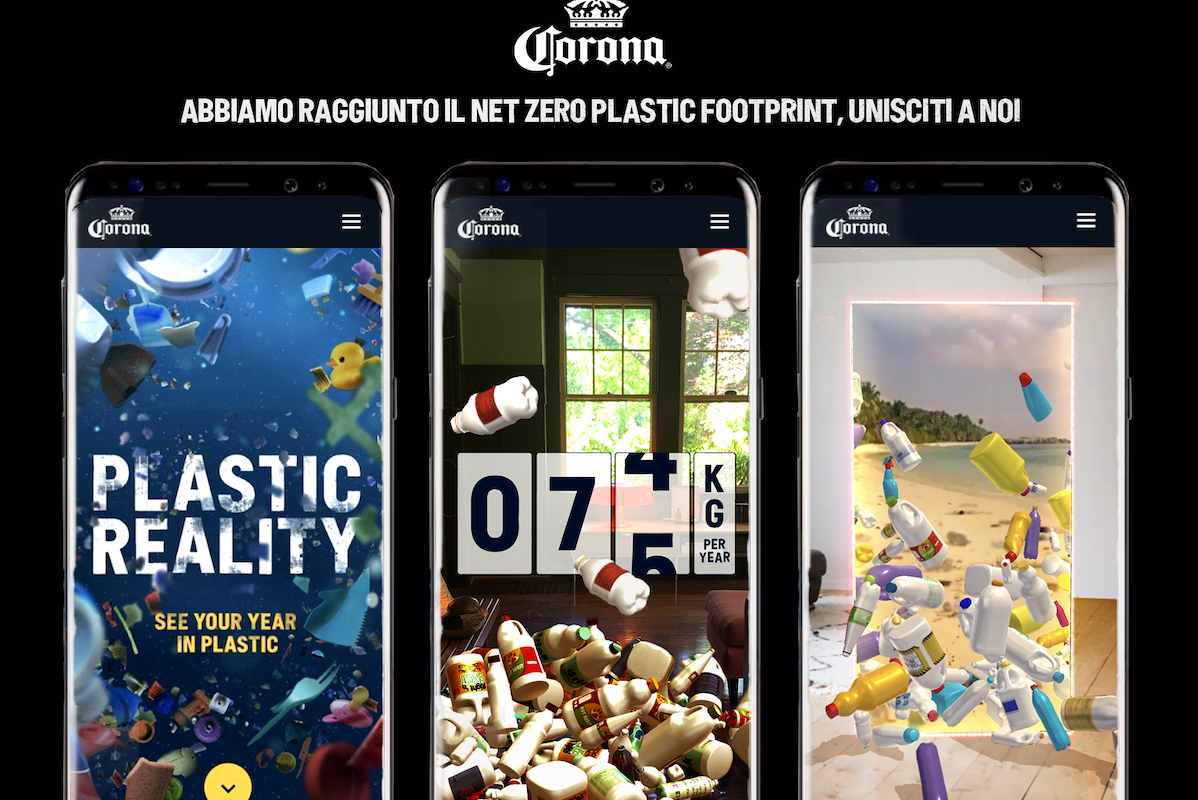 Corona raggiunge il “net zero plastic footprint”