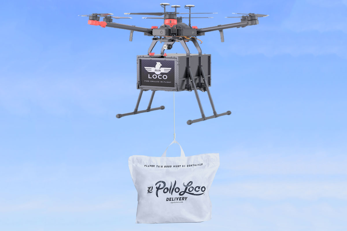 Usa, El Pollo Loco punta (sul serio) sul delivery coi droni