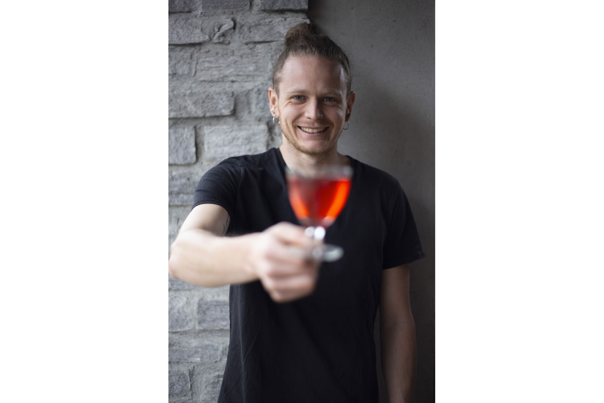 Corey Squarzoni presenta il Negroni no waste