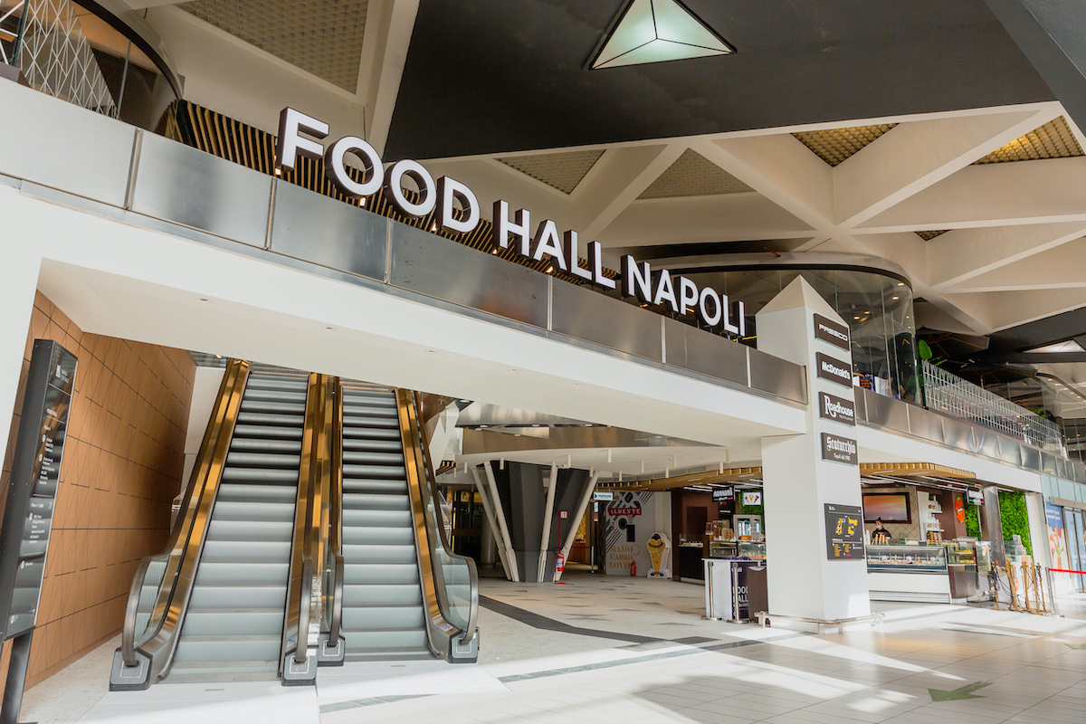 Nuova Food Hall a Napoli Centrale