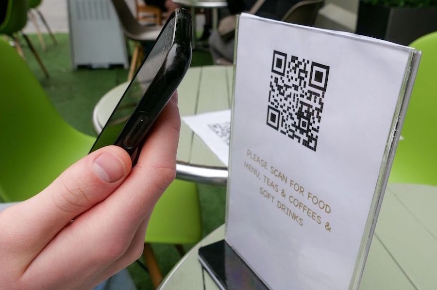 Il Qr code va oltre il menu