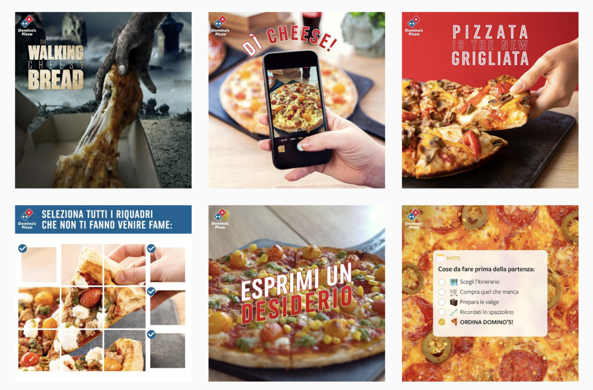 Domino's insta-check