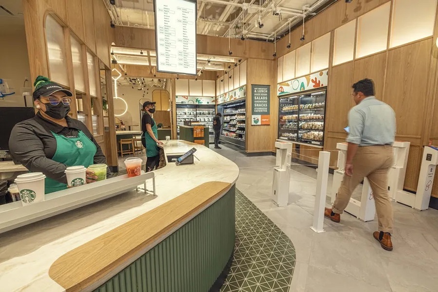 Starbucks e Amazon aprono il primo Pickup cafè a New York