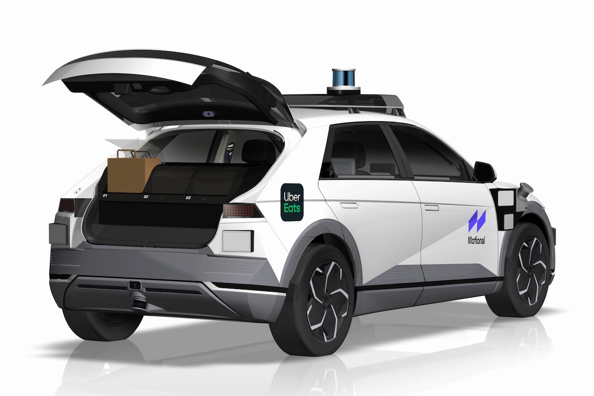 Uber Eats, consegna con veicoli a guida autonoma nel 2022