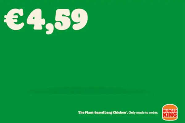 Burger King Germania: offerta Long Chicken plant-based a €4,59.