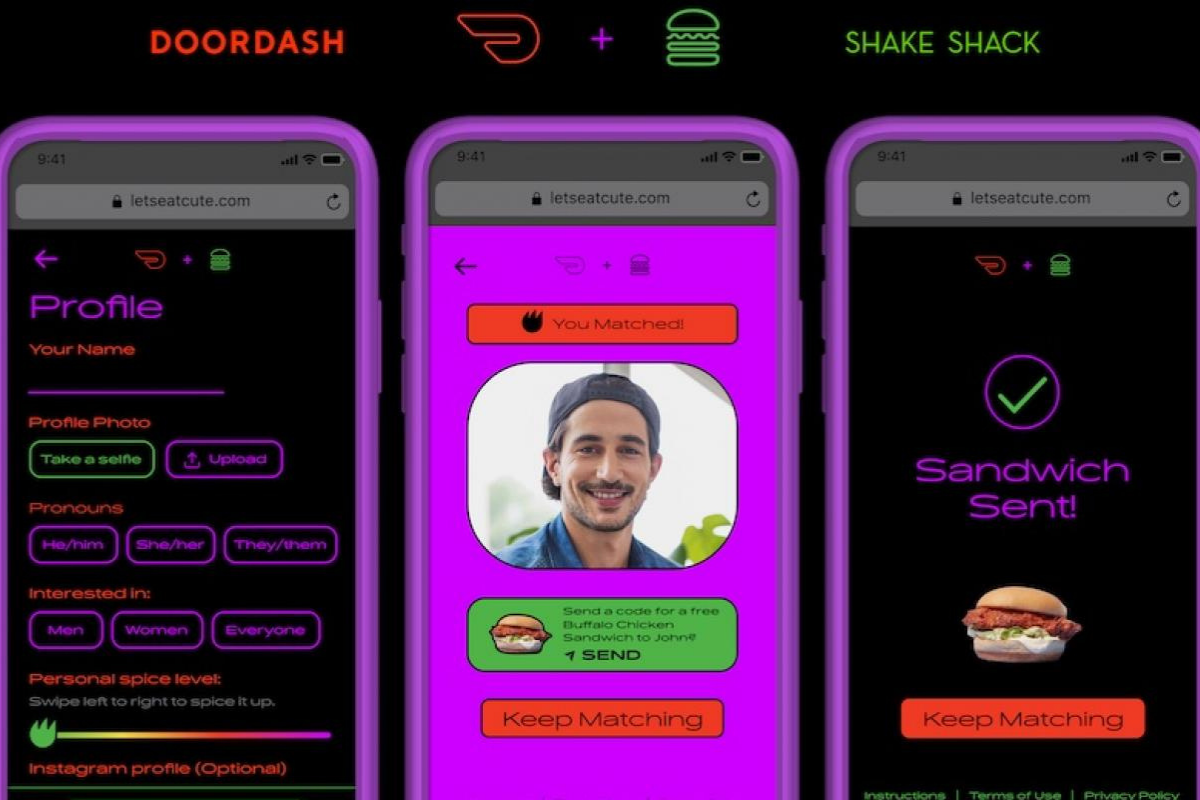 Eat Cute, nasce il dating by Doordash