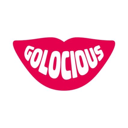 Logo Golocious: labbra rosa con scritta bianca. Vincenzo Falcone, 40under40.