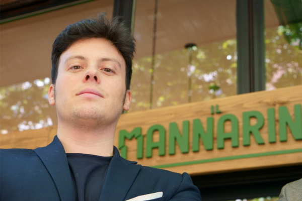 Filippo Sironi, Il Mannarino. Imprenditore under 40 nel settore food & beverage.
