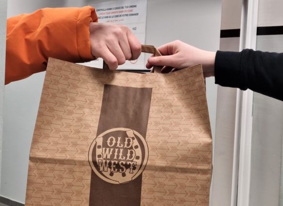 Cloud kitchen Cigierre: consegna a domicilio Old Wild West.