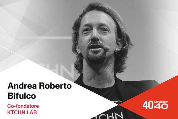 Andrea Roberto Bifulco, co-fondatore Ktchn Lab, vincitore del premio 40under40. Imprenditore italiano.