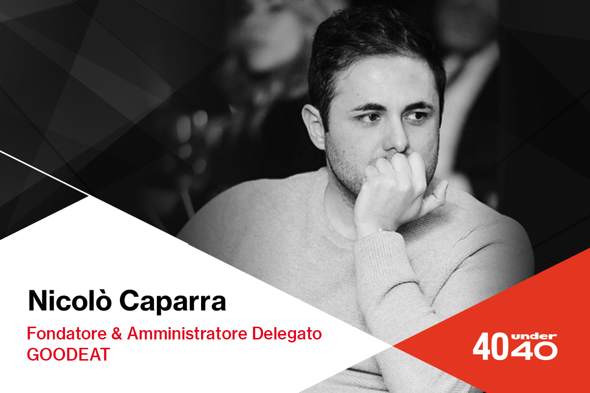 40under40 – Nicolò Caparra – Goodeat