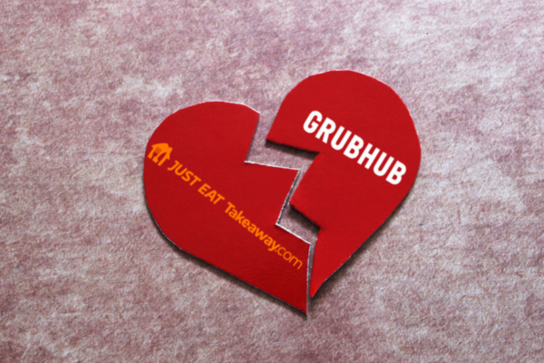 Cuore spezzato Just Eat e Grubhub. Divorzio take away?