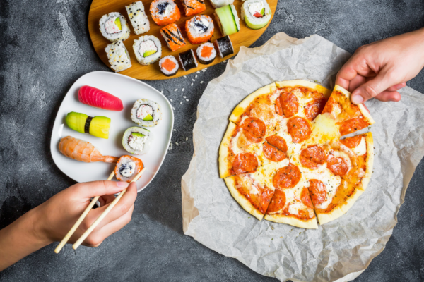 Sushi e pizza: Shi’s e Pizzikotto a Milano Santa Giulia. Cucina giapponese e italiana, ristoranti Cigierre.