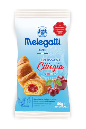 Croissant Melegatti ciliegia. Dolci da forno artigianali italiani. #Venditalia