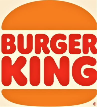 Logo Burger King Italia. Iconico marchio fast food, panini e hamburger.