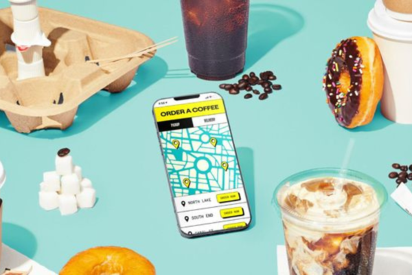 App Lunchbox per ordinare caffè e donut. Acquisizione Novadine.