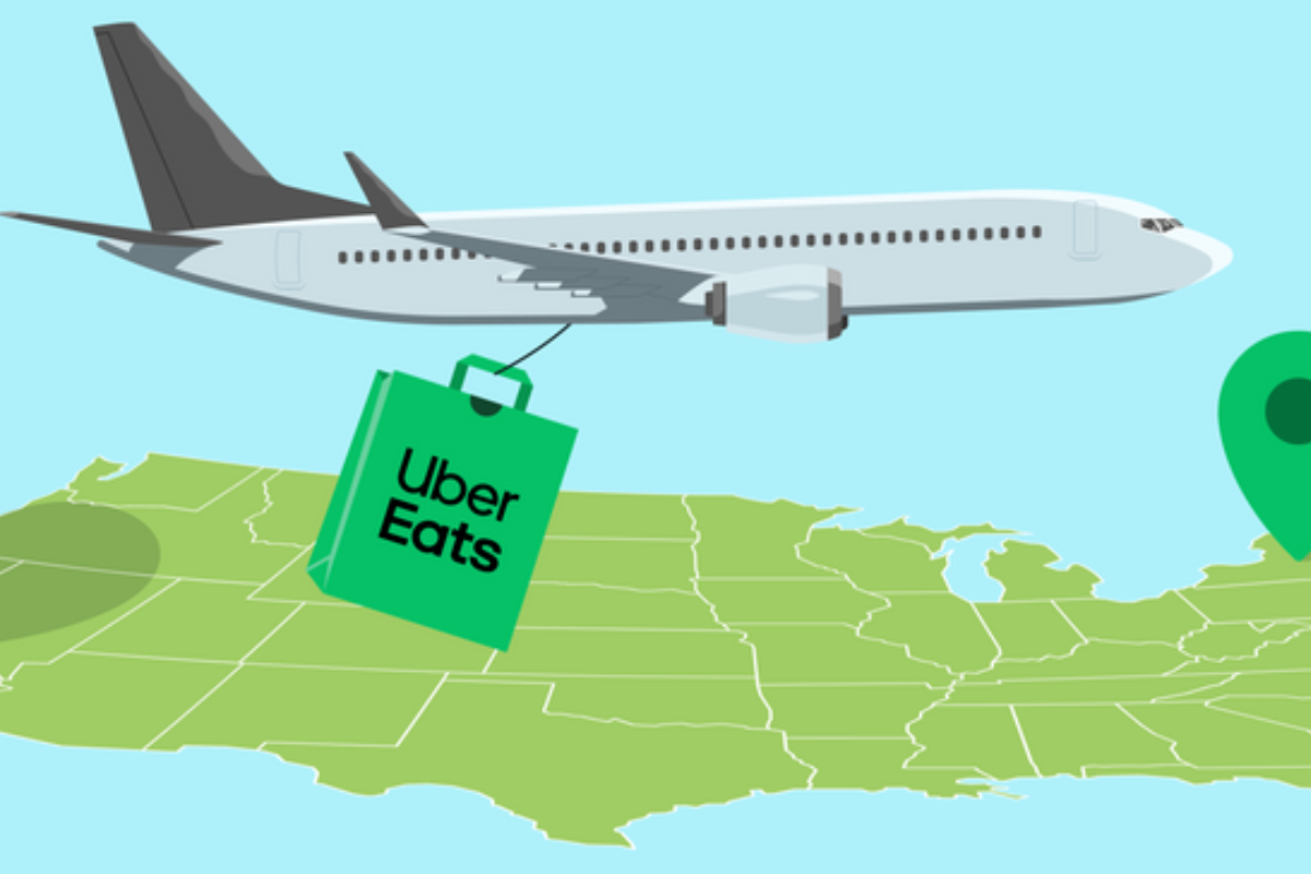 Uber Eats, Doorash e il delivery per via aerea
