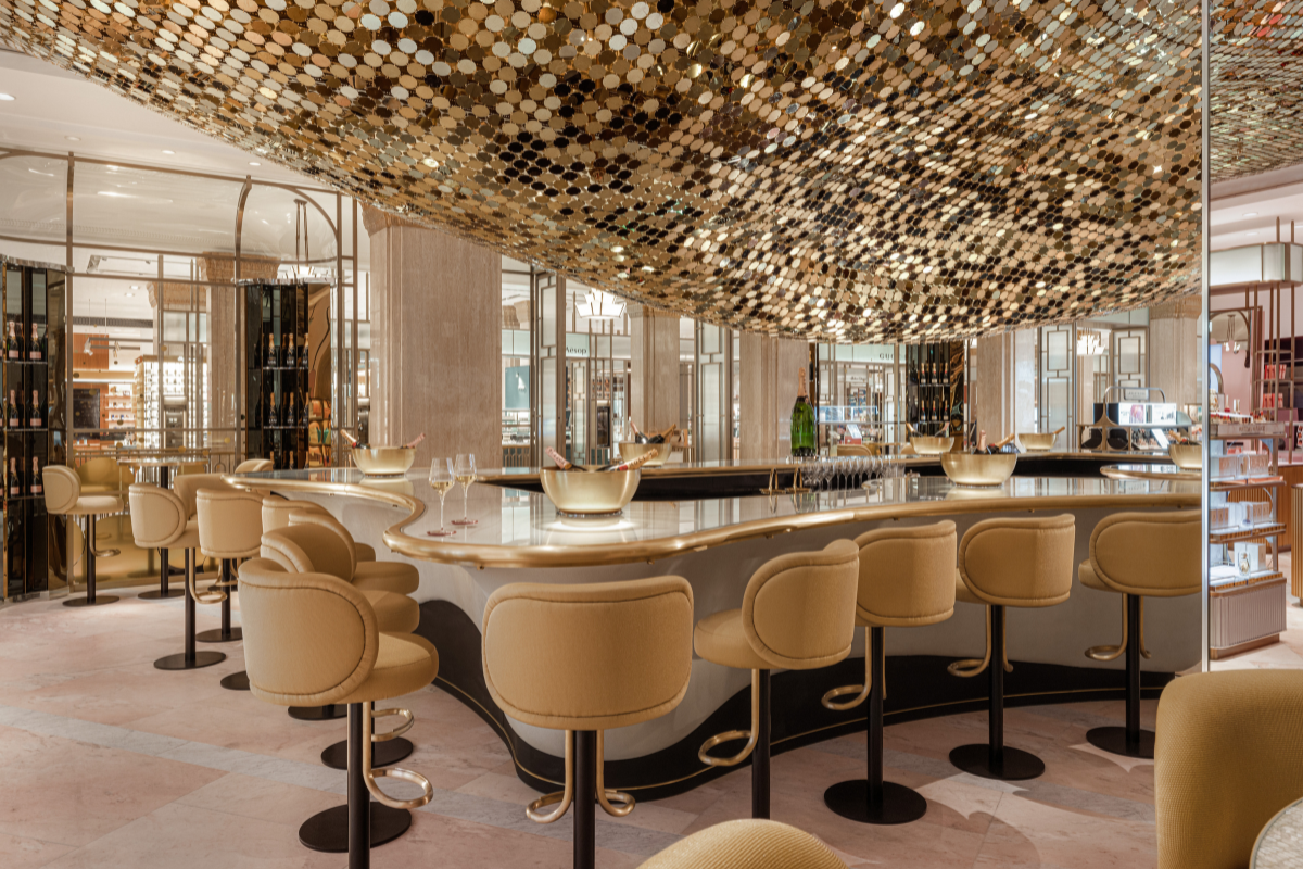 Londra, Moët & Chandon apre uno Champagne-bar all’interno di Harrods