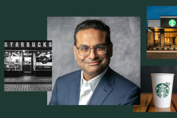 Nuovo CEO Starbucks: Laxman Narasimhan, volto e logo Starbucks. Caffè e leadership.