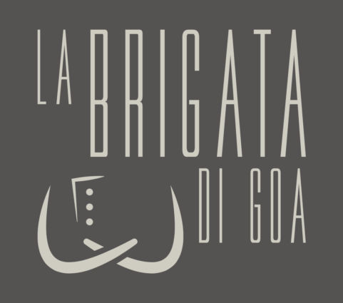 Logo La Brigata Di Goa: formazione Emotional Food. Design con testo e simbolo stilizzato.