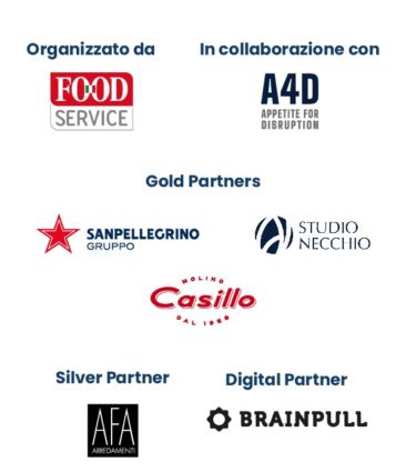 Partner e sponsor del Global Food Service Forum. Food service, Sanpellegrino, Molino Casillo.