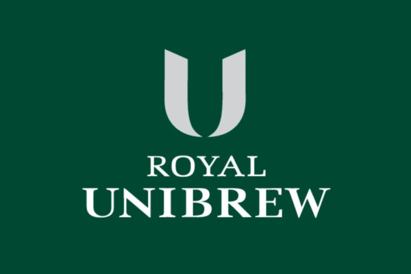 Logo Royal Unibrew. Acquisizione Birra Castello. Marchio birrario internazionale.