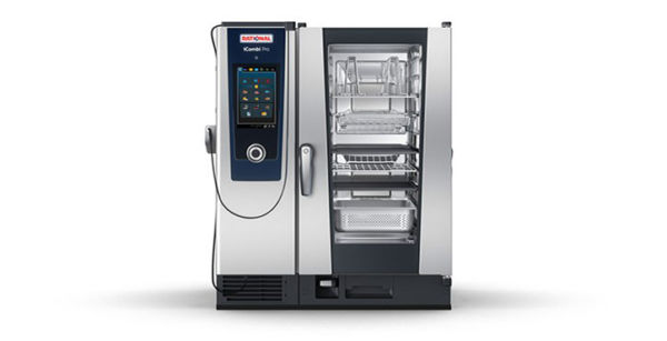 Forno Rational iCombi Pro. Kit per sottovuoto e pastorizzazione. Attrezzatura professionale per la ristorazione.