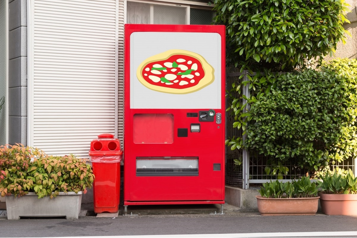 Pizza: in arrivo le vending machine