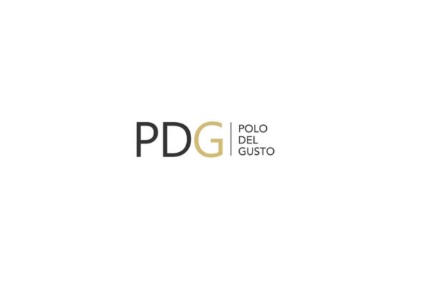 Logo Polo del Gusto: PDG, marchio di Incantalia a Trieste. Eccellenze enogastronomiche italiane.