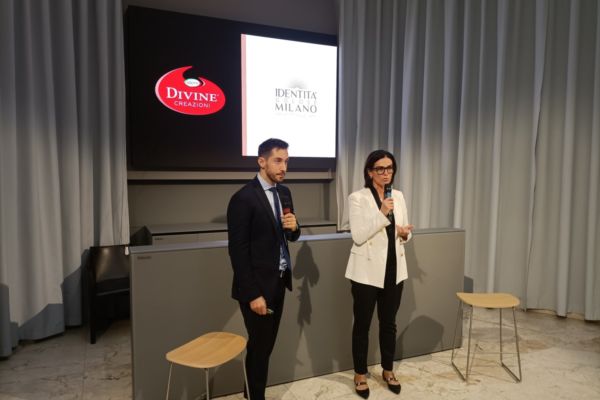 Presentazione Surgital Divine Creazioni: Elena Bacchini e Carlo Tampieri.